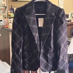 Banana Republic Women's Plaid Blazer